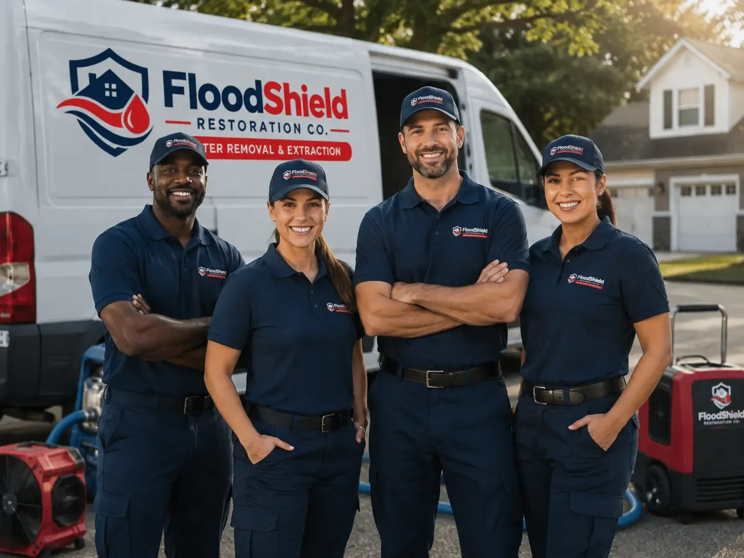 Flood Damage Restoration company in Coto Laurel, PR